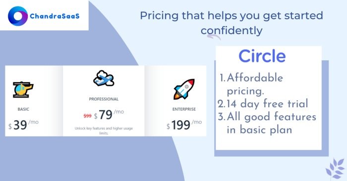 Circle.so Pricing: Affordable online community software platform